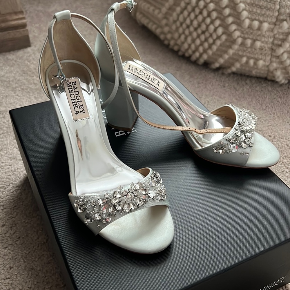 Badgley Mischka Tempest Bridal Heels